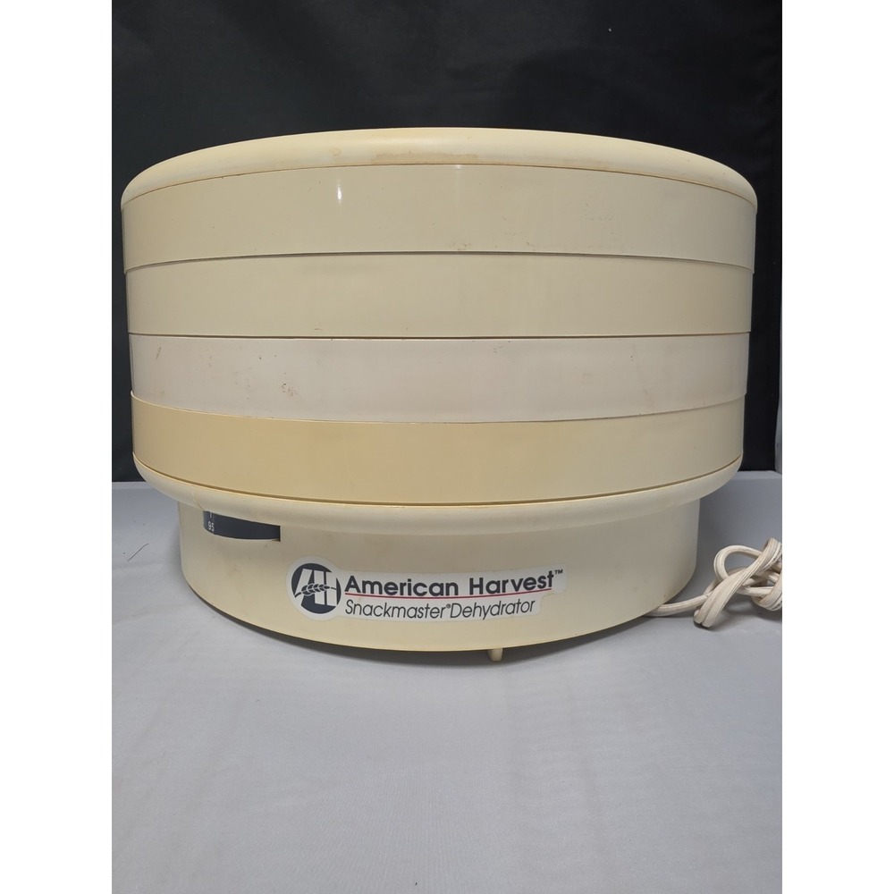 American Harvest FD50/30 Food Dehydrator 550W Beige/White Temp Control 4 Trays